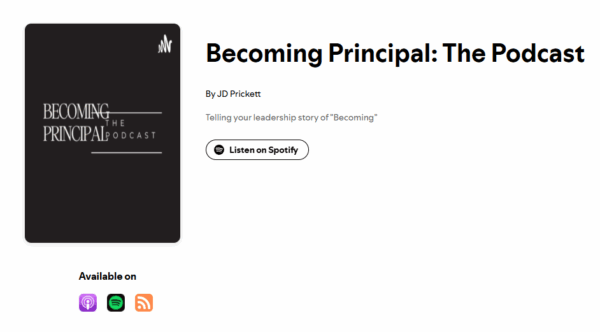 Becoming Principal: The Podcast